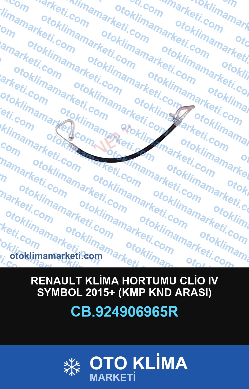 RENAULT KLİMA HORTUMU CLİO IV SYMBOL 2015+ (KMP KND ARASI)