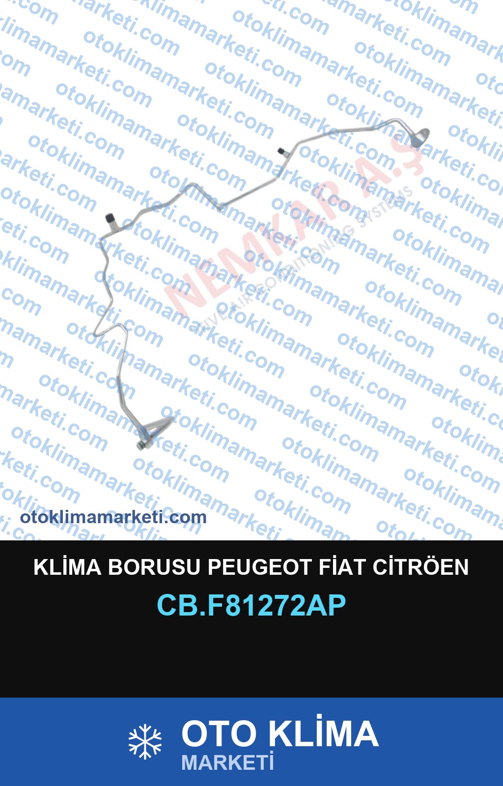 KLİMA BORUSU PEUGEOT FİAT CİTRÖEN