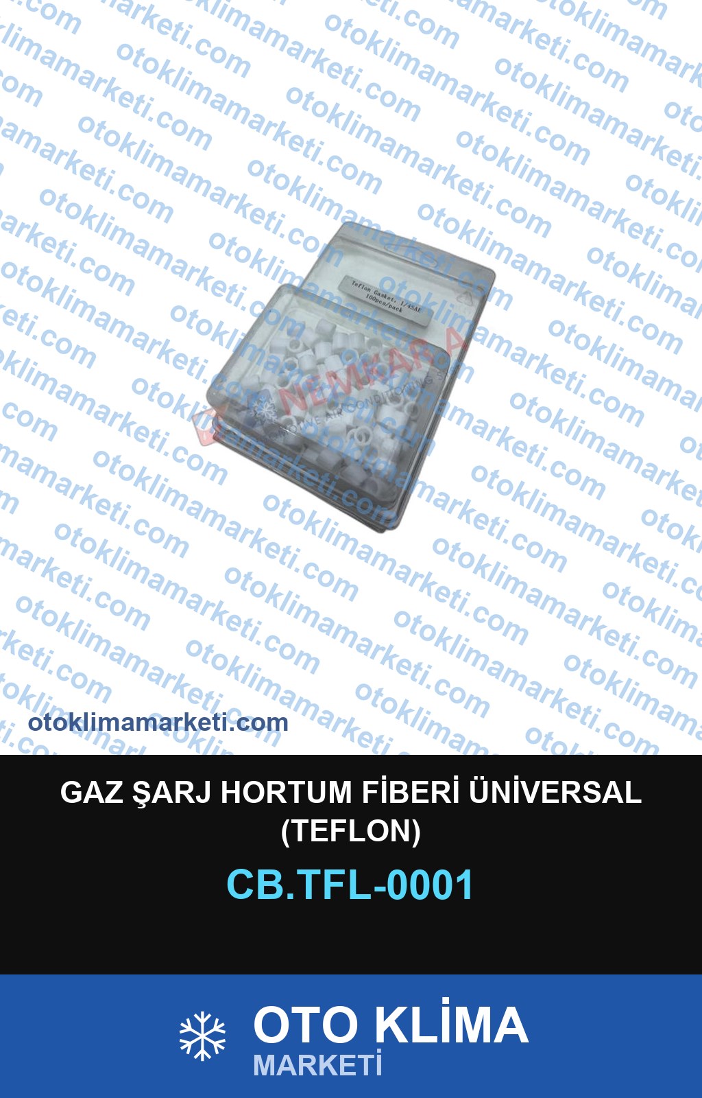 GAZ ŞARJ HORTUM FİBERİ ÜNİVERSAL (TEFLON)