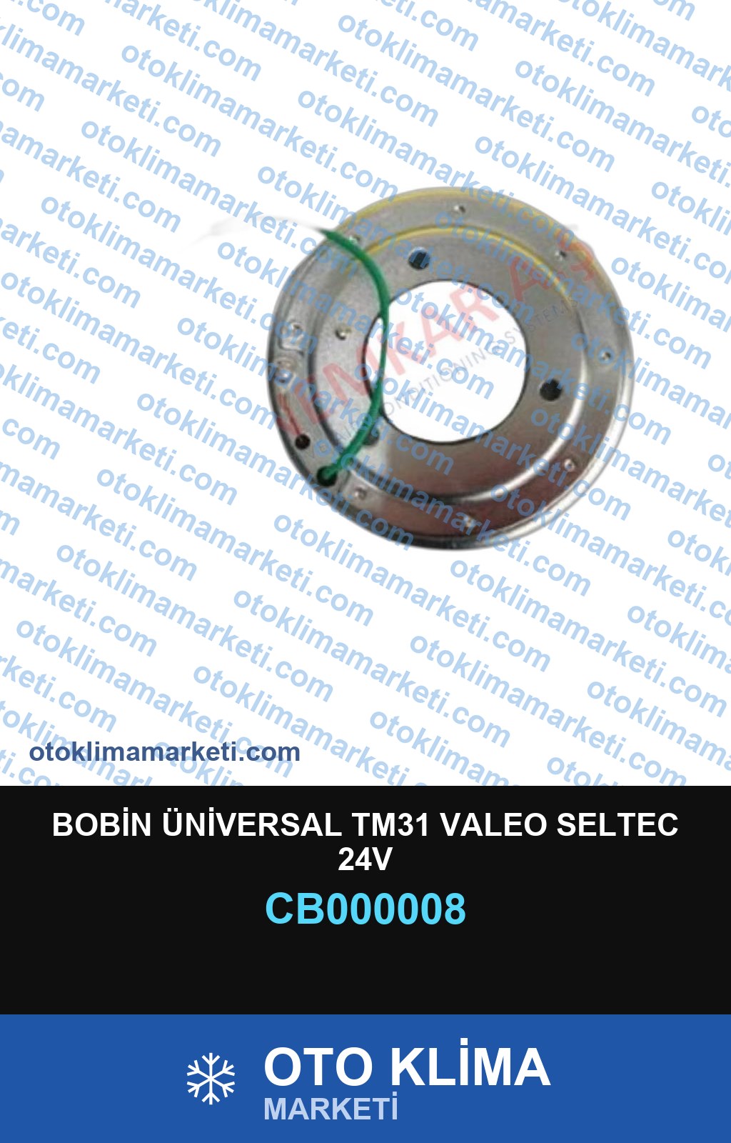 BOBİN ÜNİVERSAL TM31 VALEO SELTEC 24V