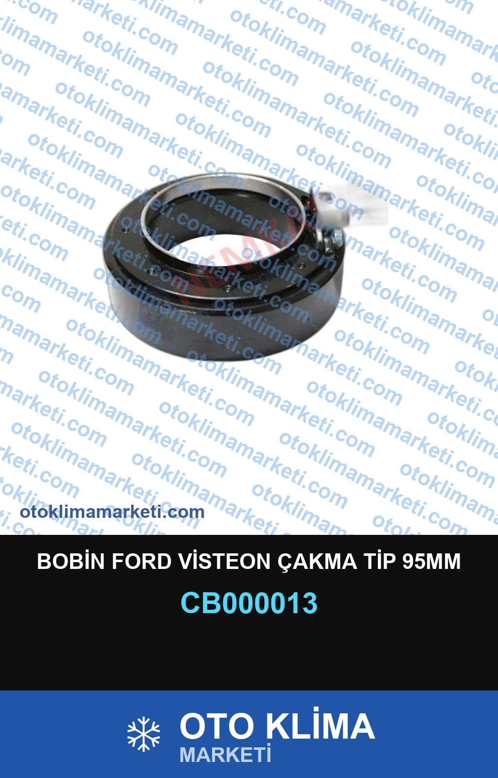 BOBİN FORD VİSTEON ÇAKMA TİP 95MM