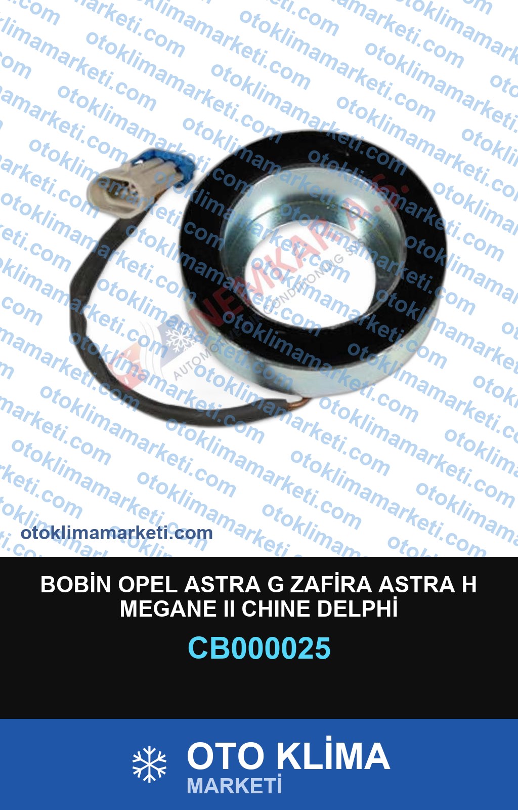 BOBİN OPEL ASTRA G ZAFİRA ASTRA H MEGANE II CHINE DELPHİ