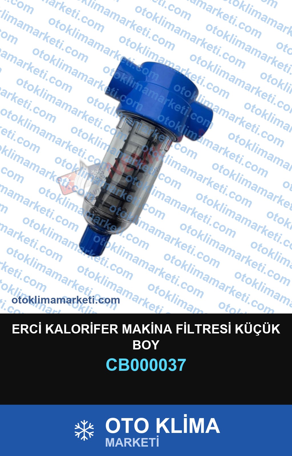 ERCİ KALORİFER MAKİNA FİLTRESİ KÜÇÜK BOY