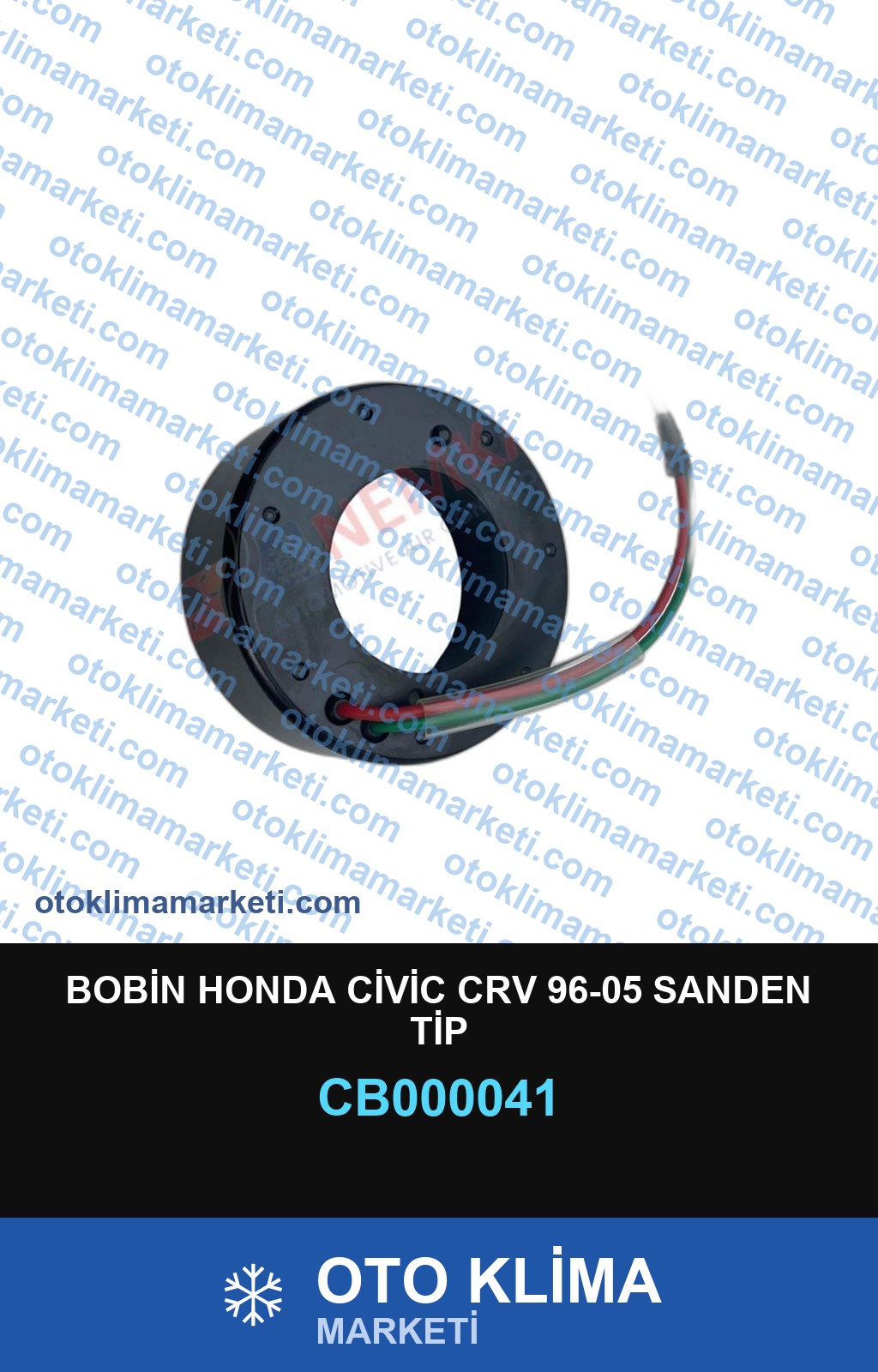 BOBİN HONDA CİVİC CRV 96-05 SANDEN TİP