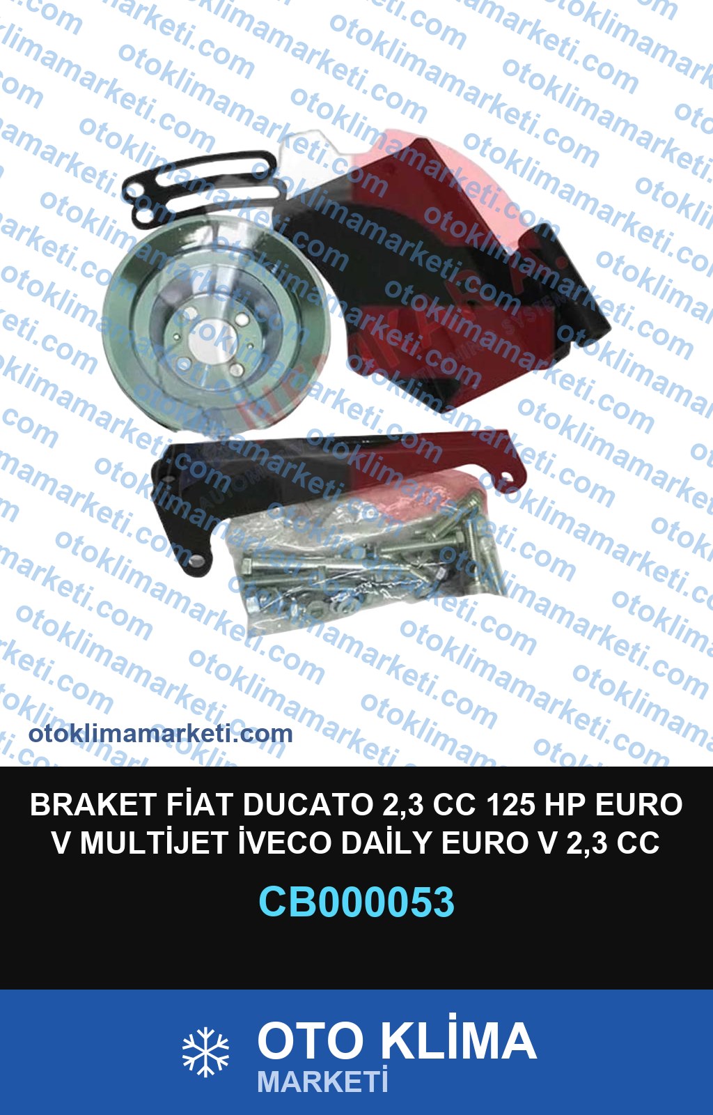 BRAKET FİAT DUCATO 2,3 CC 125 HP EURO V MULTİJET İVECO DAİLY EURO V 2,3 CC