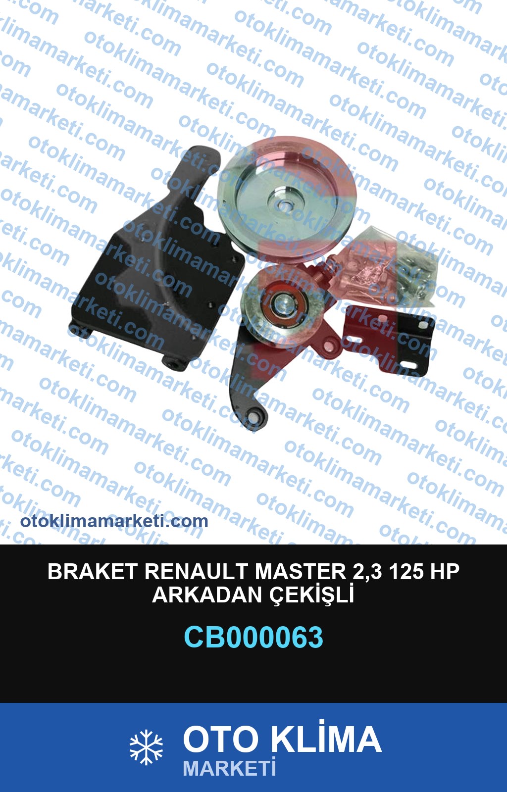 BRAKET RENAULT MASTER 2,3 125 HP ARKADAN ÇEKİŞLİ