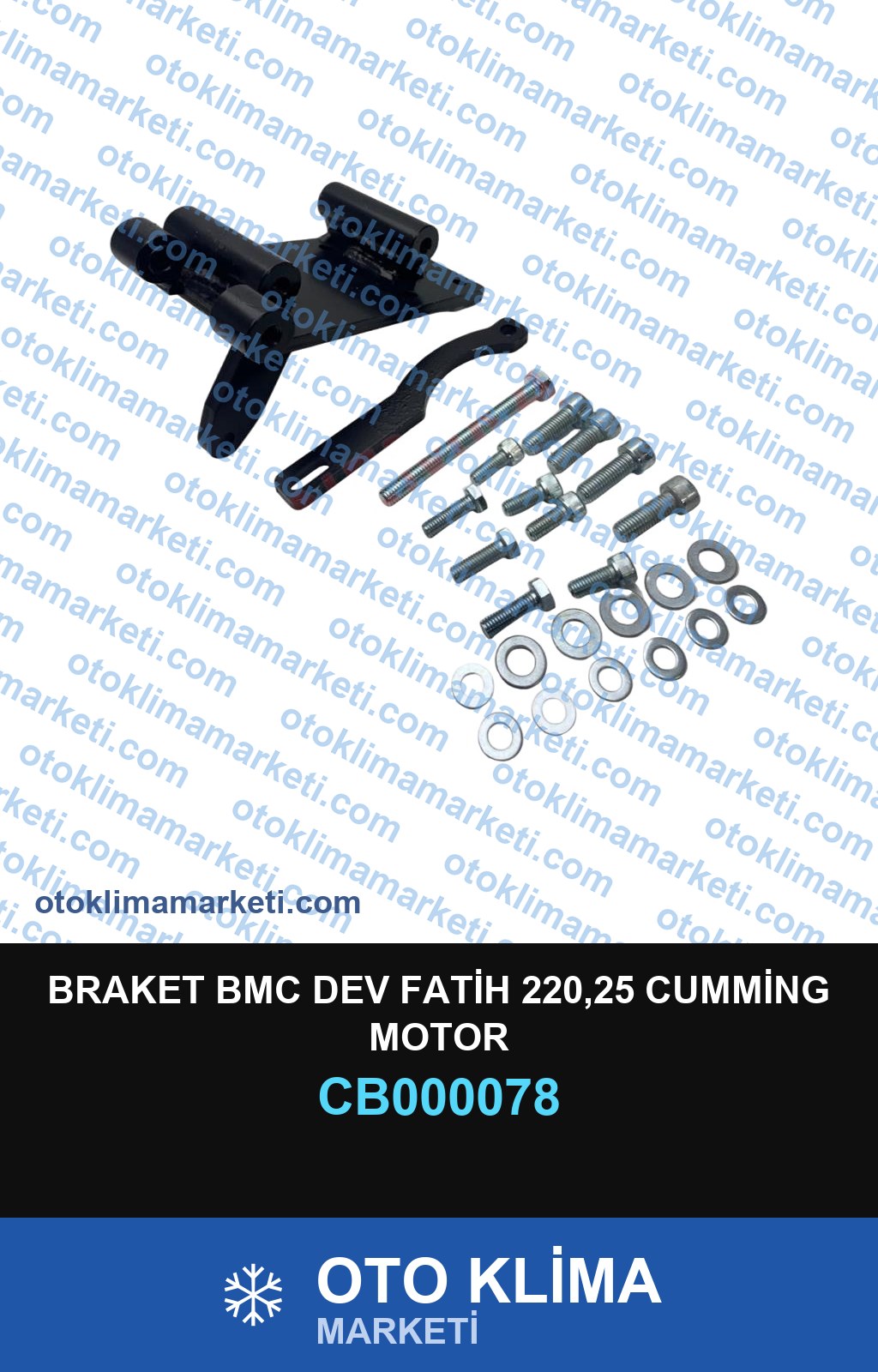 BRAKET BMC DEV FATİH 220,25 CUMMİNG MOTOR