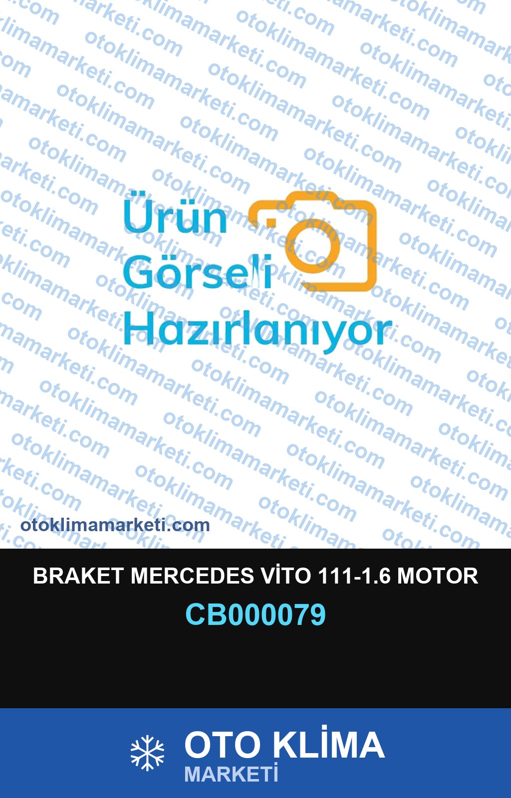BRAKET MERCEDES VİTO 111-1.6 MOTOR