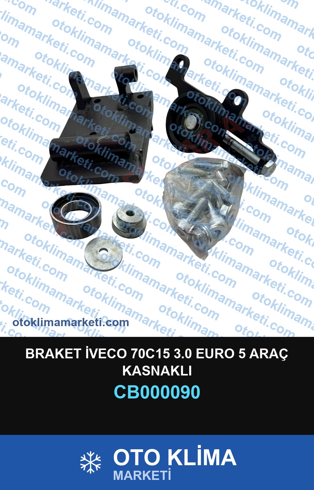 BRAKET İVECO 70C15 3.0 EURO 5 ARAÇ KASNAKLI