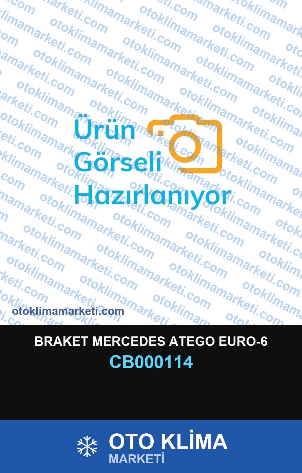 BRAKET MERCEDES ATEGO EURO-6