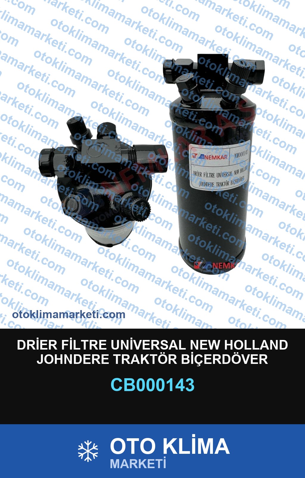 DRİER FİLTRE UNİVERSAL NEW HOLLAND JOHNDERE TRAKTÖR BİÇERDÖVER