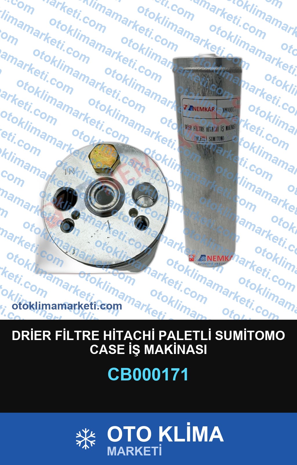 DRİER FİLTRE HİTACHİ PALETLİ SUMİTOMO CASE İŞ MAKİNASI