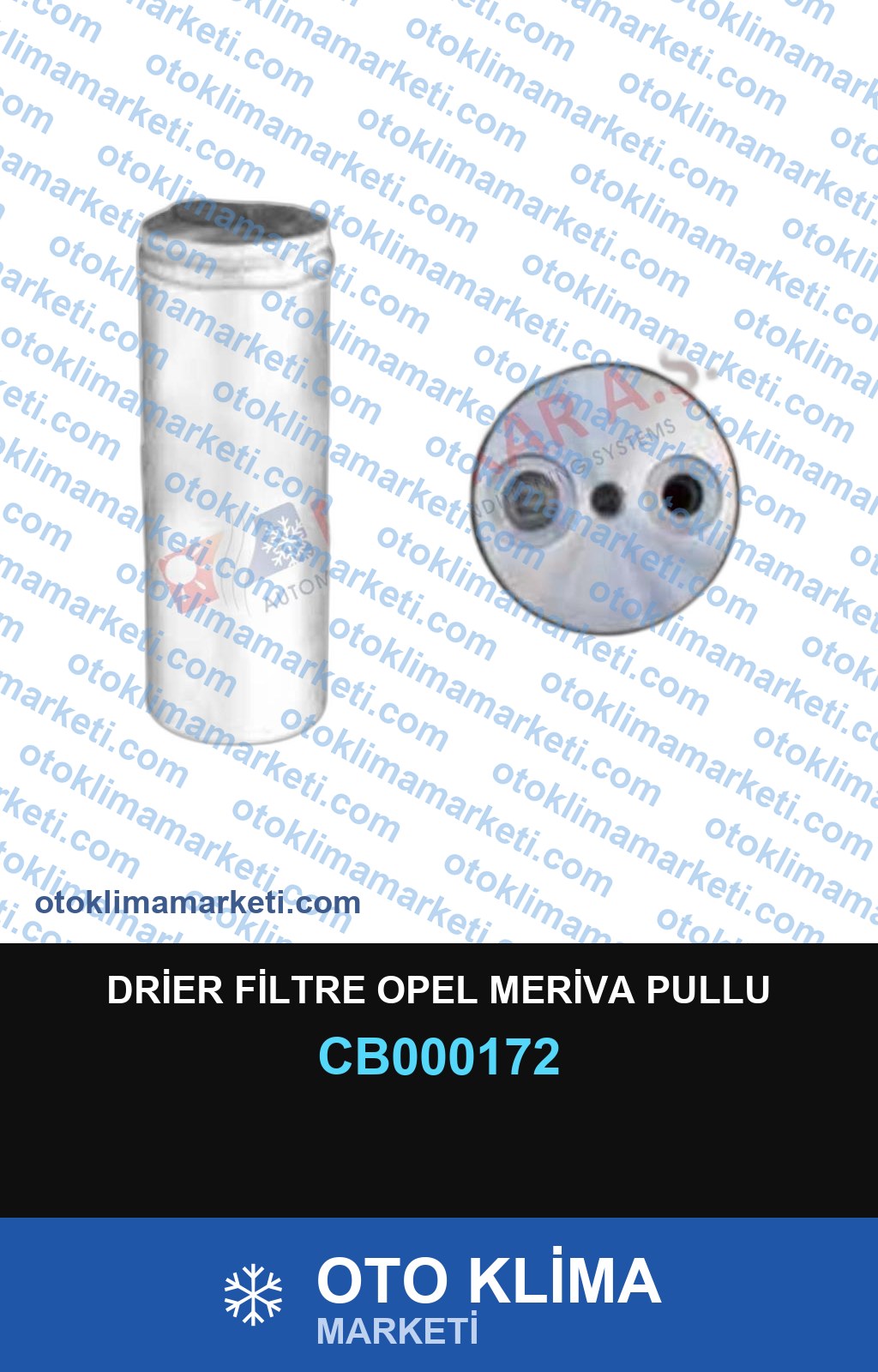 DRİER FİLTRE OPEL MERİVA PULLU