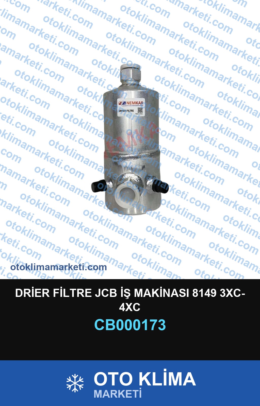 DRİER FİLTRE JCB İŞ MAKİNASI 8149 3XC- 4XC