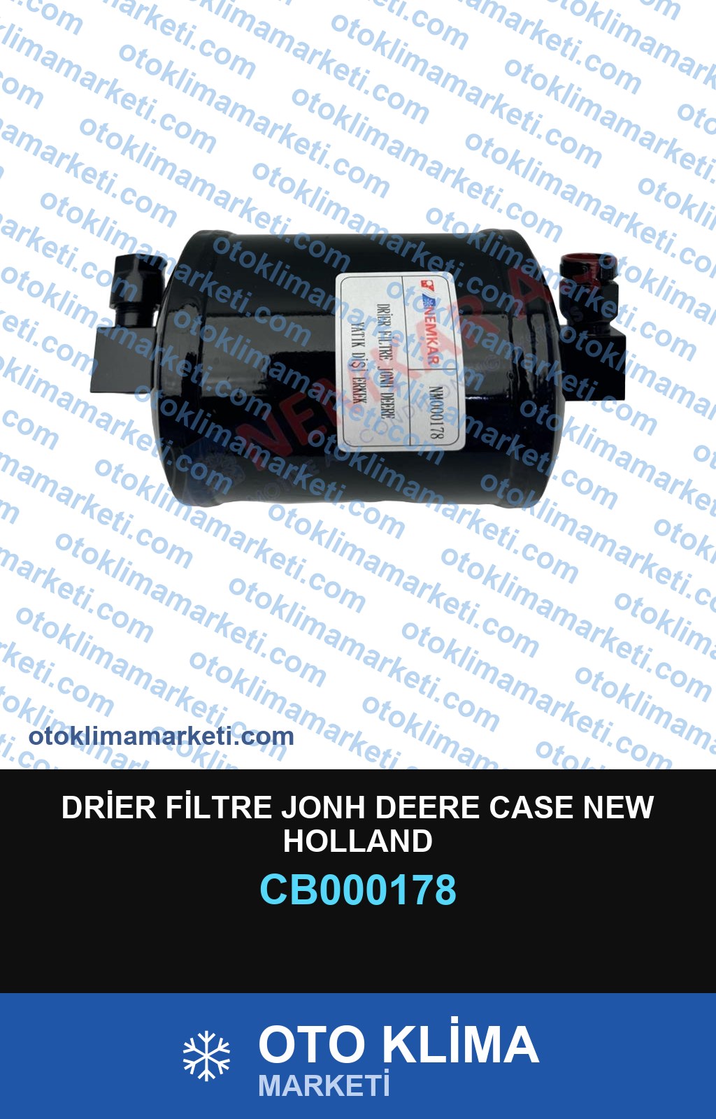 DRİER FİLTRE JONH DEERE CASE NEW HOLLAND