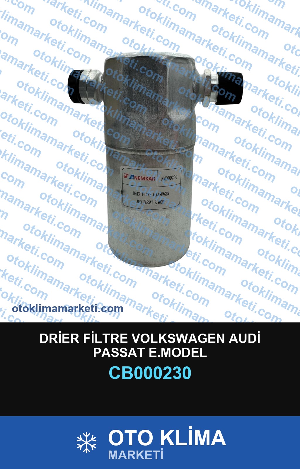 DRİER FİLTRE VOLKSWAGEN AUDİ PASSAT E.MODEL