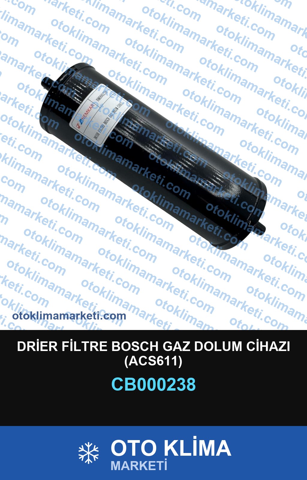 DRİER FİLTRE BOSCH GAZ DOLUM CİHAZI (ACS611)