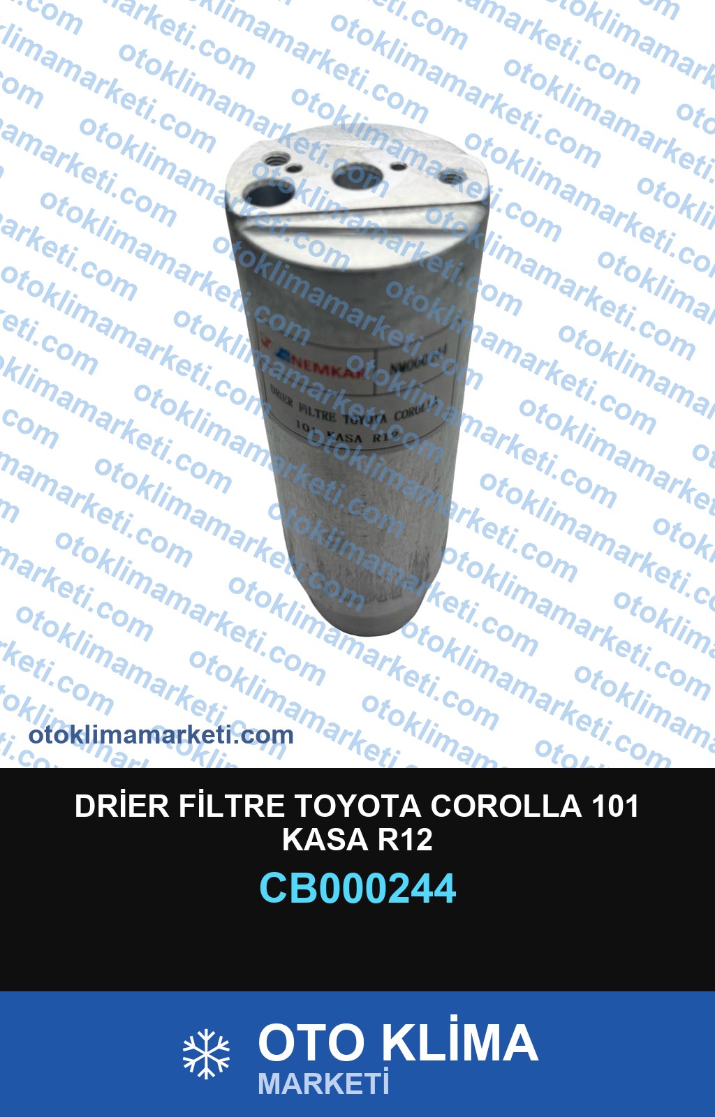 DRİER FİLTRE TOYOTA COROLLA 101 KASA R12