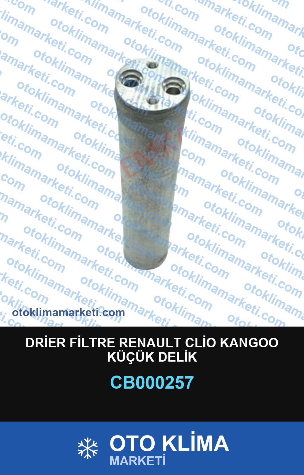 DRİER FİLTRE RENAULT CLİO KANGOO KÜÇÜK DELİK