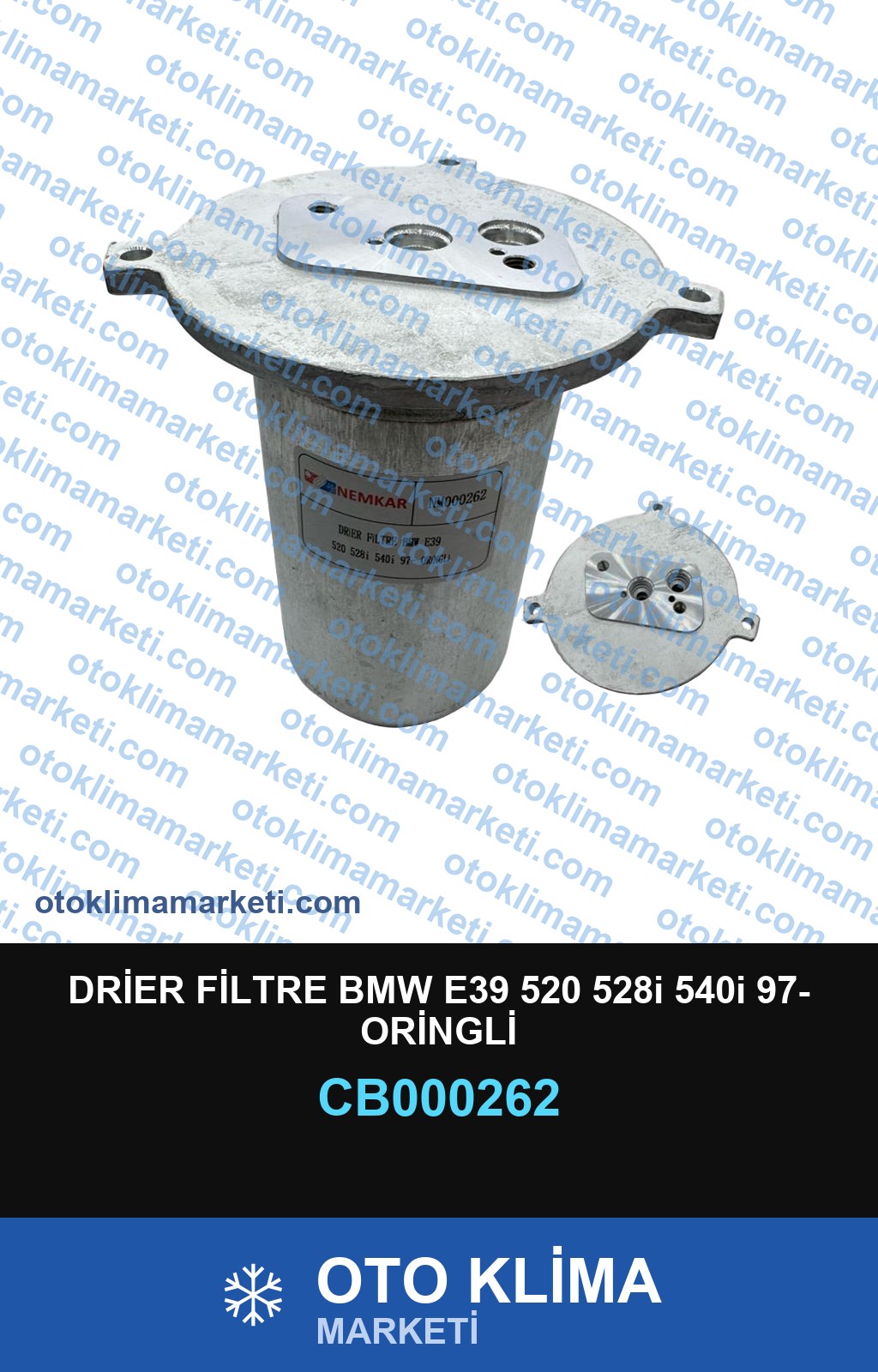 DRİER FİLTRE BMW E39 520 528i 540i 97- ORİNGLİ