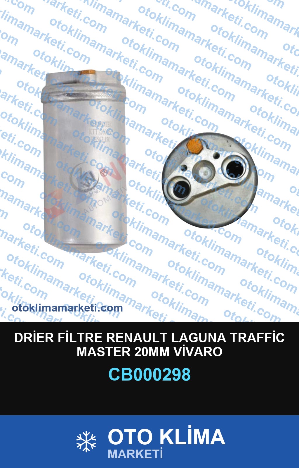 DRİER FİLTRE RENAULT LAGUNA TRAFFİC MASTER 20MM VİVARO