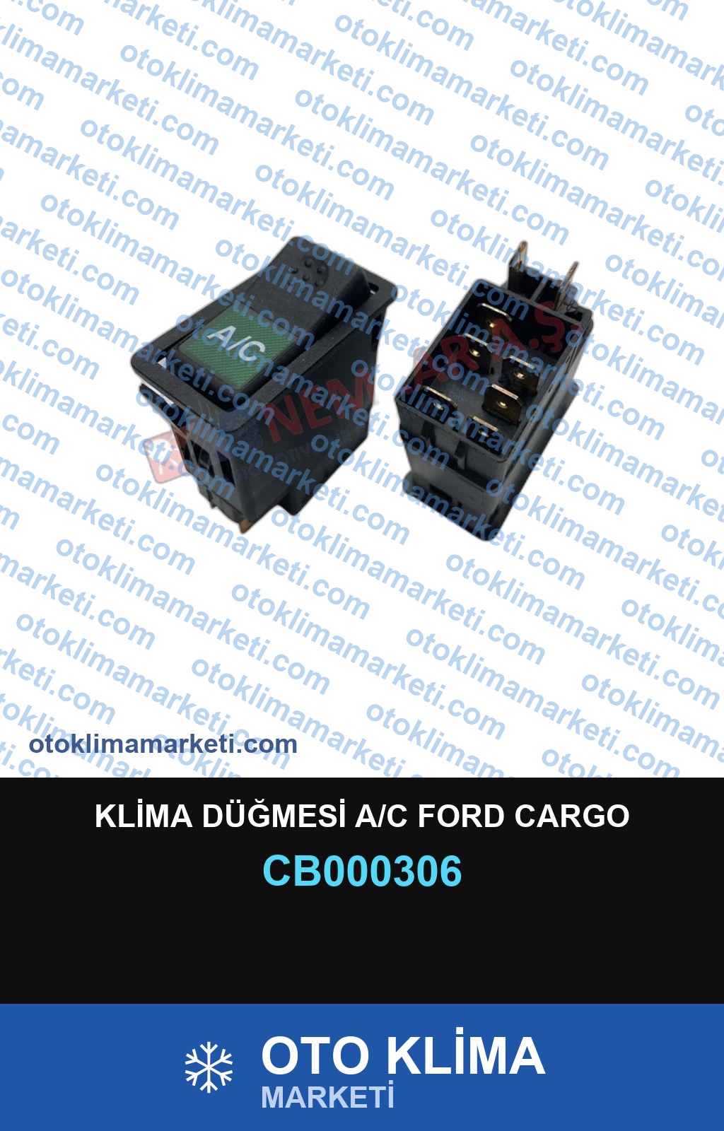 KLİMA DÜĞMESİ A/C FORD CARGO