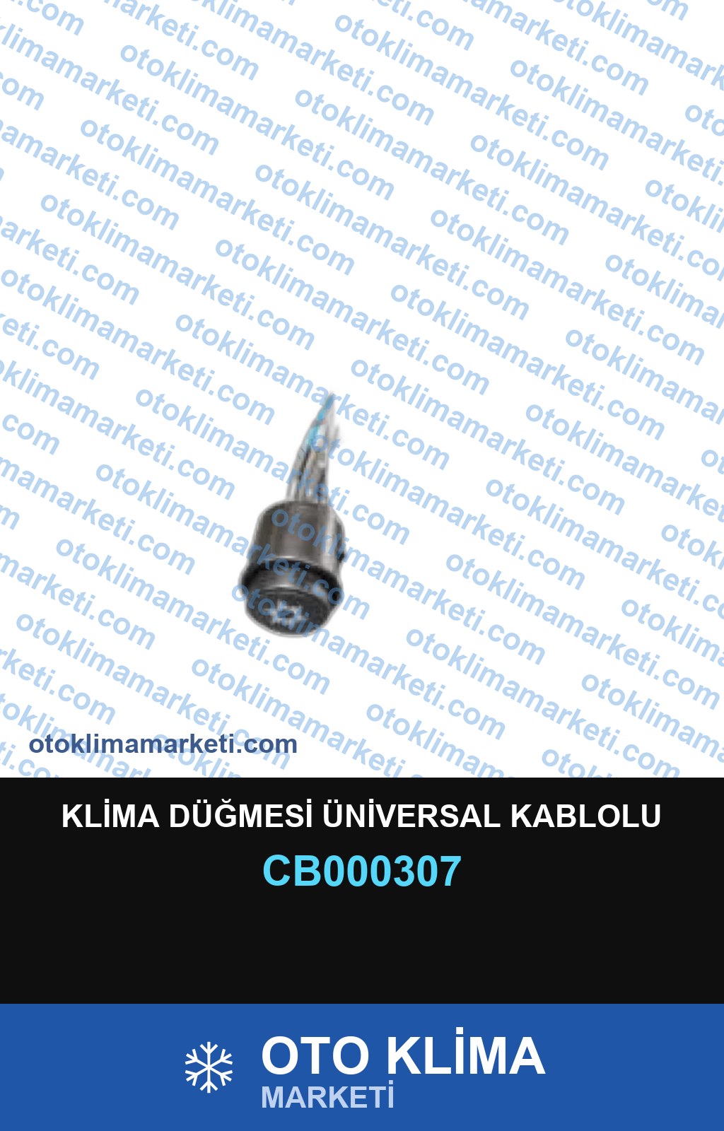 KLİMA DÜĞMESİ ÜNİVERSAL KABLOLU