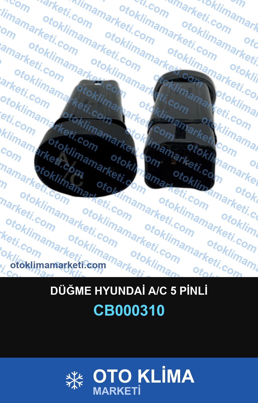 DÜĞME HYUNDAİ A/C 5 PİNLİ
