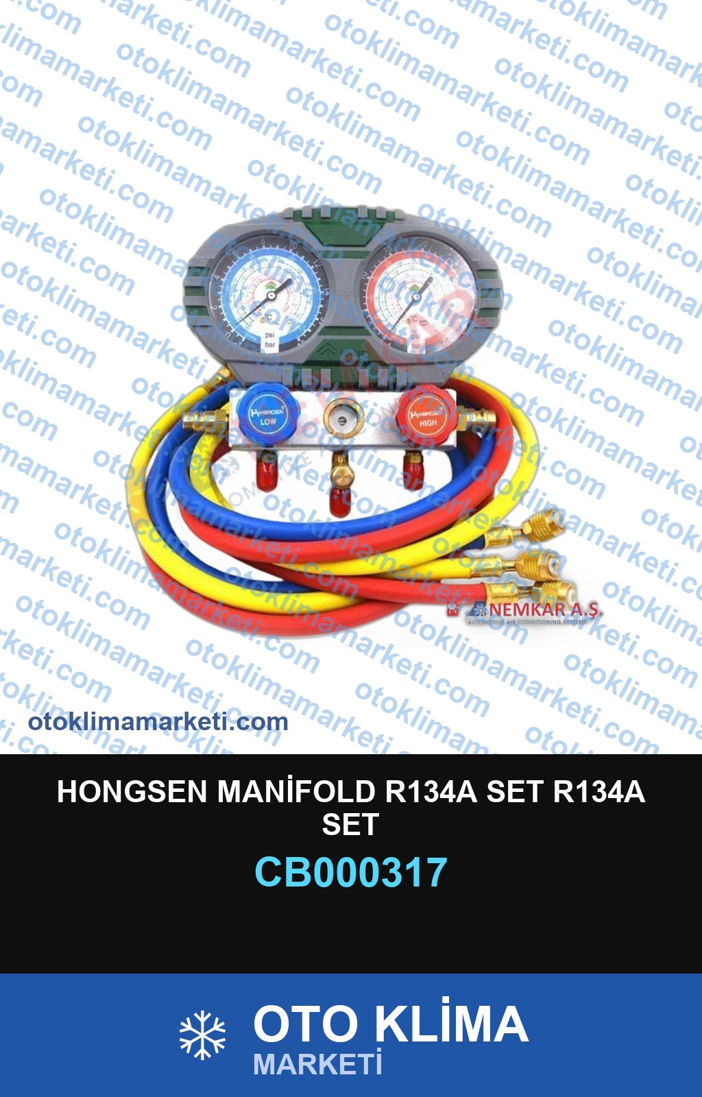 HONGSEN MANİFOLD R134A SET R134A SET