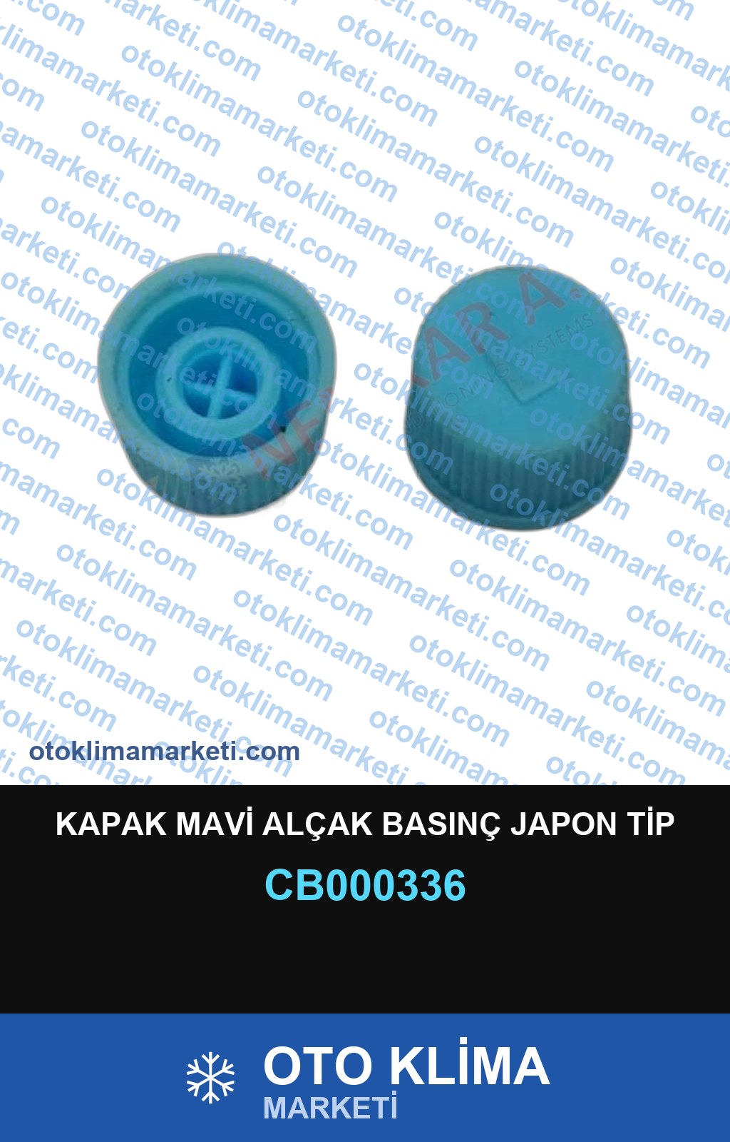 KAPAK MAVİ ALÇAK BASINÇ JAPON TİP