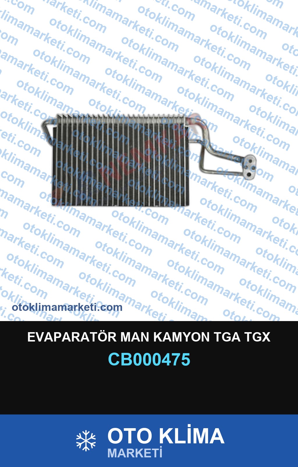 EVAPARATÖR MAN KAMYON TGA TGX