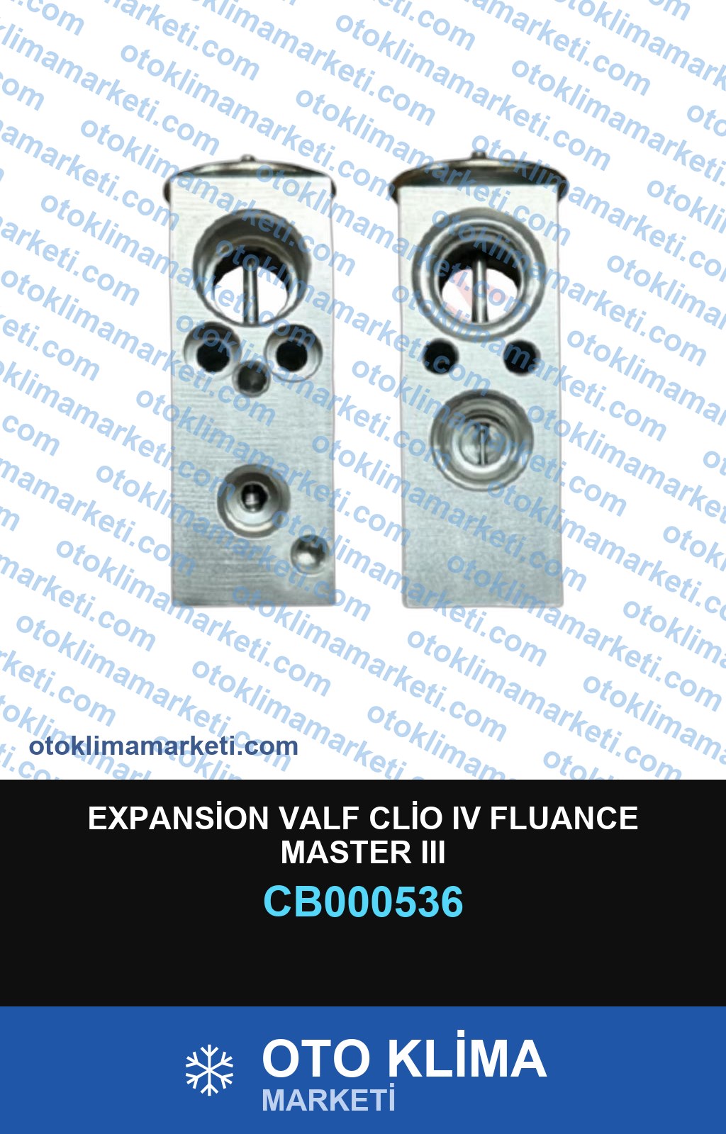 EXPANSİON VALF CLİO IV FLUANCE MASTER III