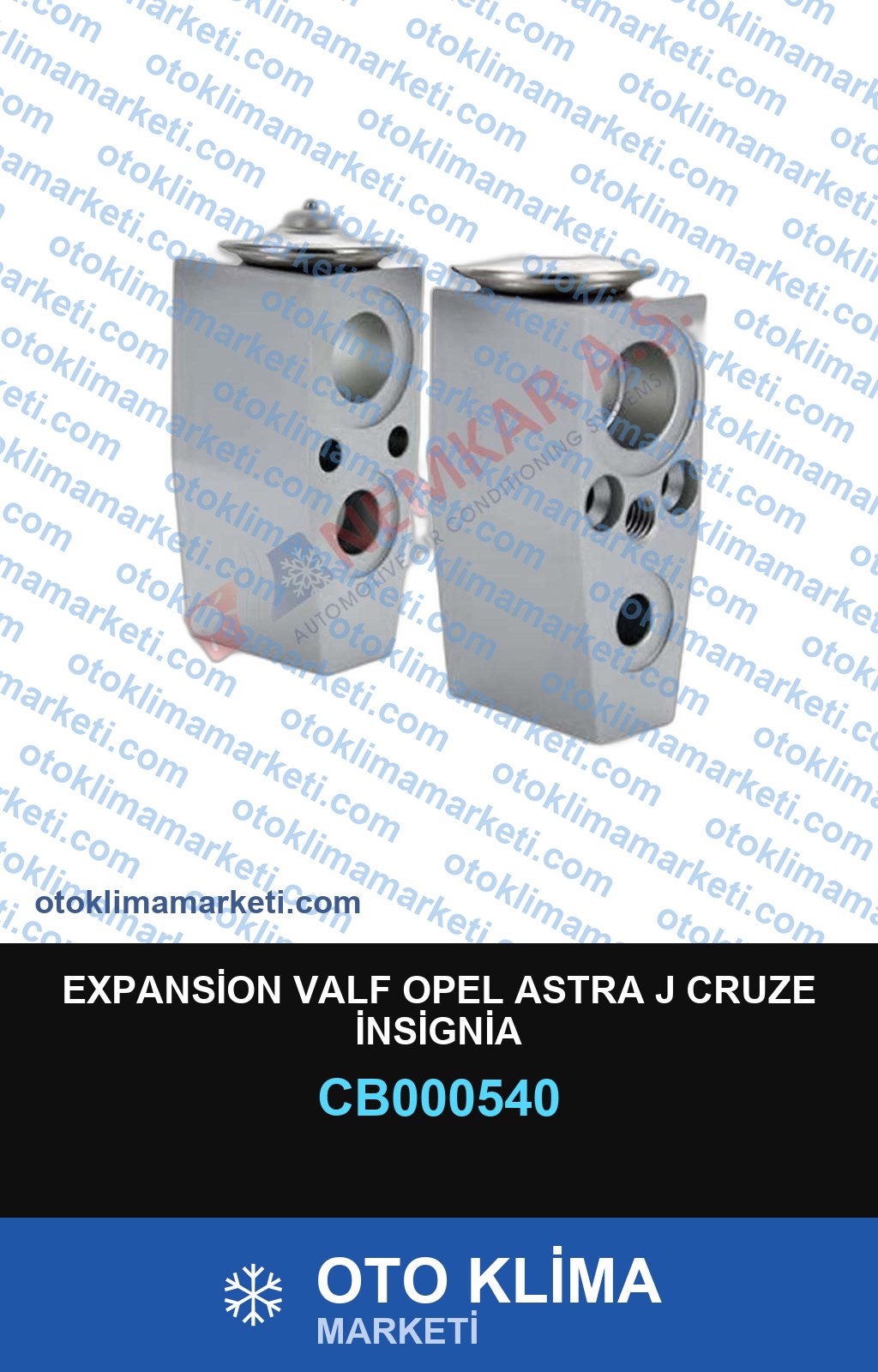 EXPANSİON VALF OPEL ASTRA J CRUZE İNSİGNİA