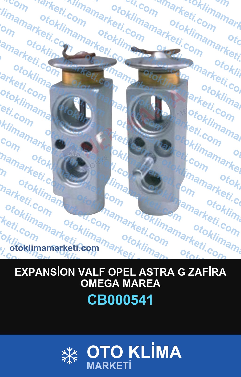 EXPANSİON VALF OPEL ASTRA G ZAFİRA OMEGA MAREA