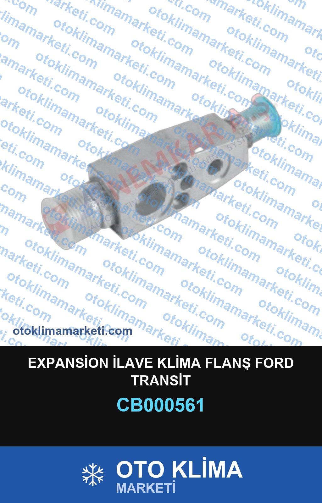 EXPANSİON İLAVE KLİMA FLANŞ FORD TRANSİT