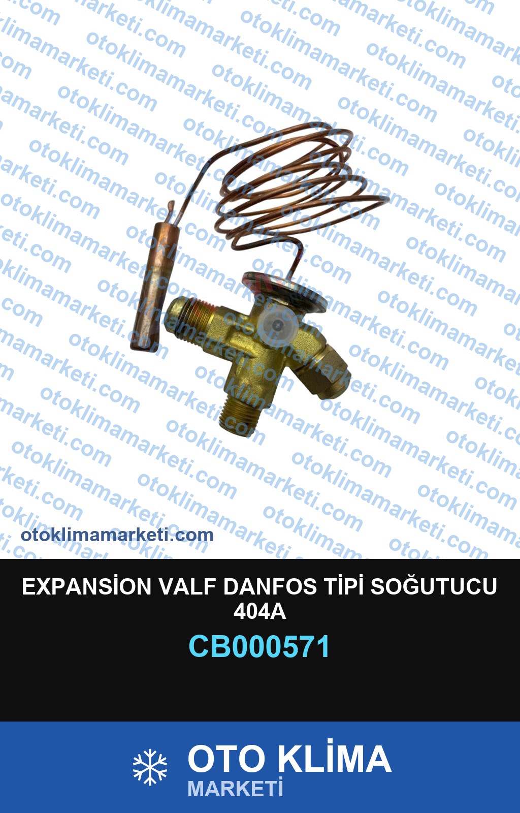 EXPANSİON VALF DANFOS TİPİ SOĞUTUCU 404A