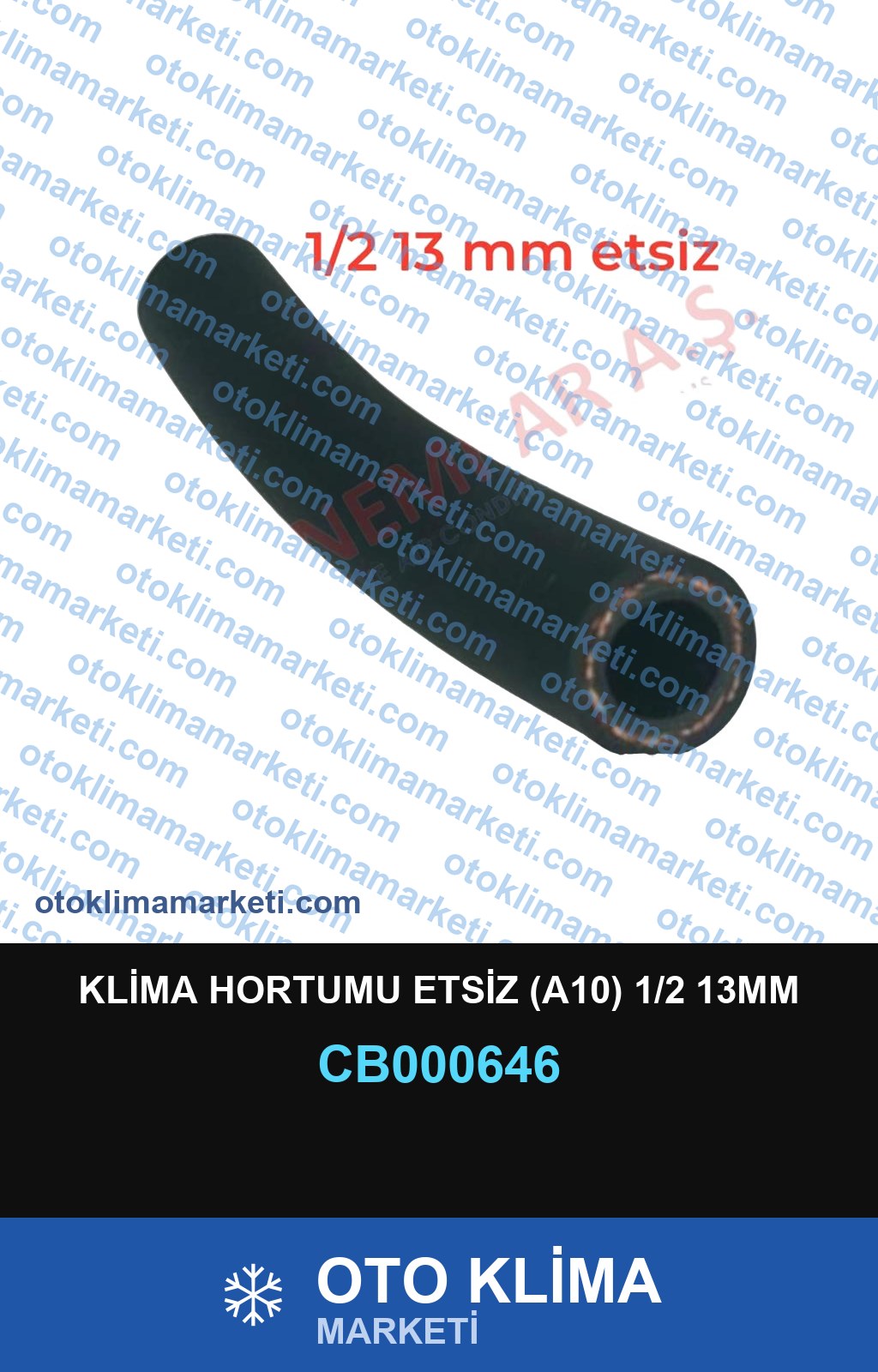 KLİMA HORTUMU ETSİZ (A10) 1/2 13MM