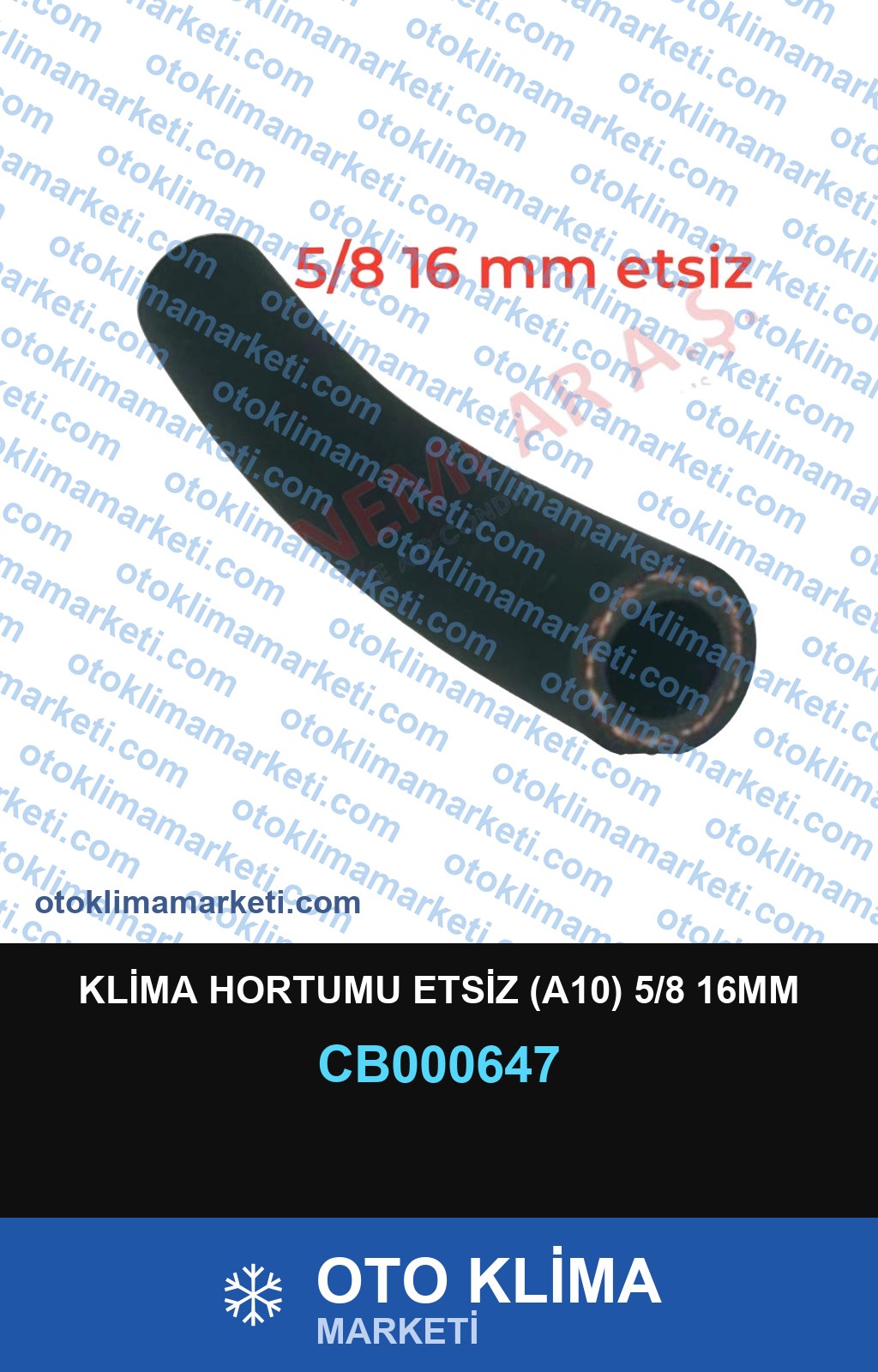 KLİMA HORTUMU ETSİZ (A10) 5/8 16MM