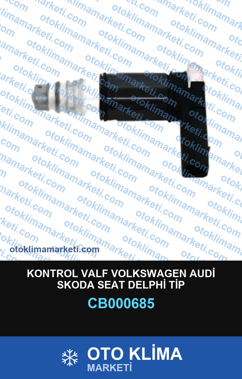 KONTROL VALF VOLKSWAGEN AUDİ SKODA SEAT DELPHİ TİP