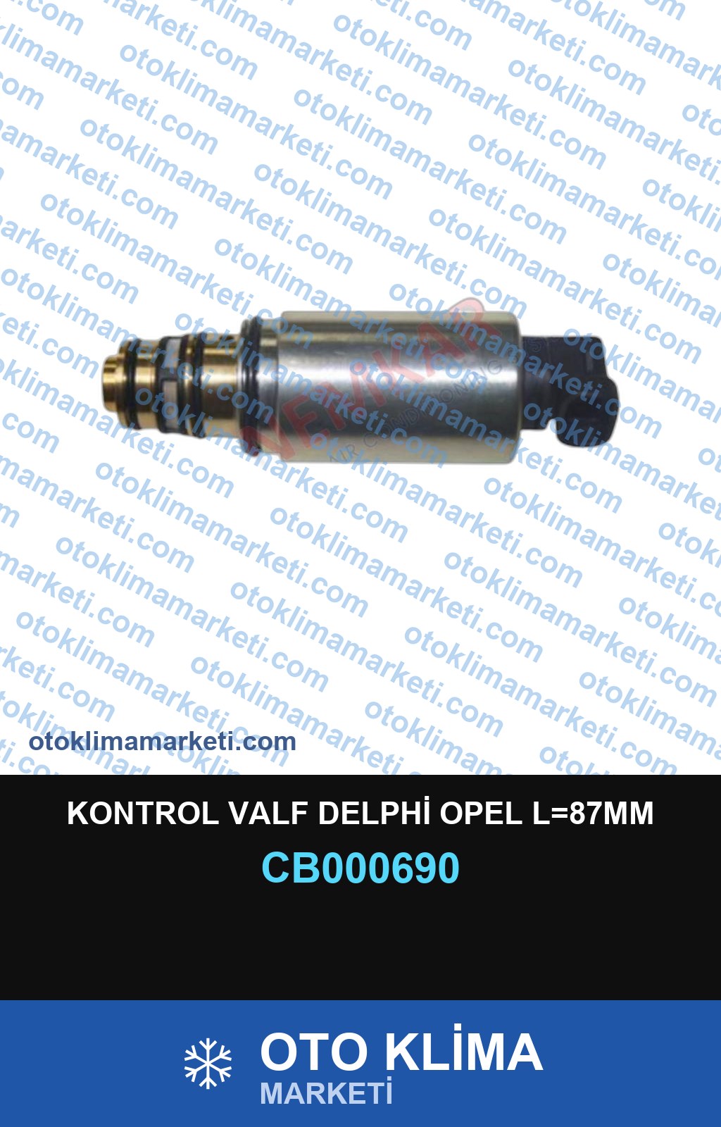 KONTROL VALF DELPHİ OPEL L=87MM