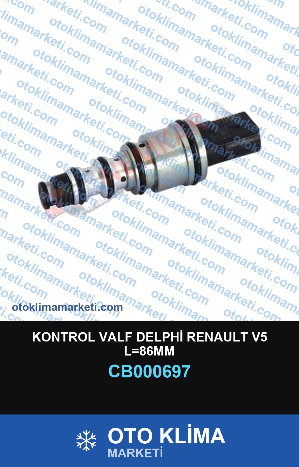 KONTROL VALF DELPHİ RENAULT V5 L=86MM