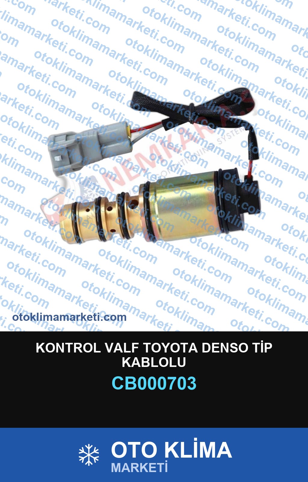 KONTROL VALF TOYOTA DENSO TİP KABLOLU