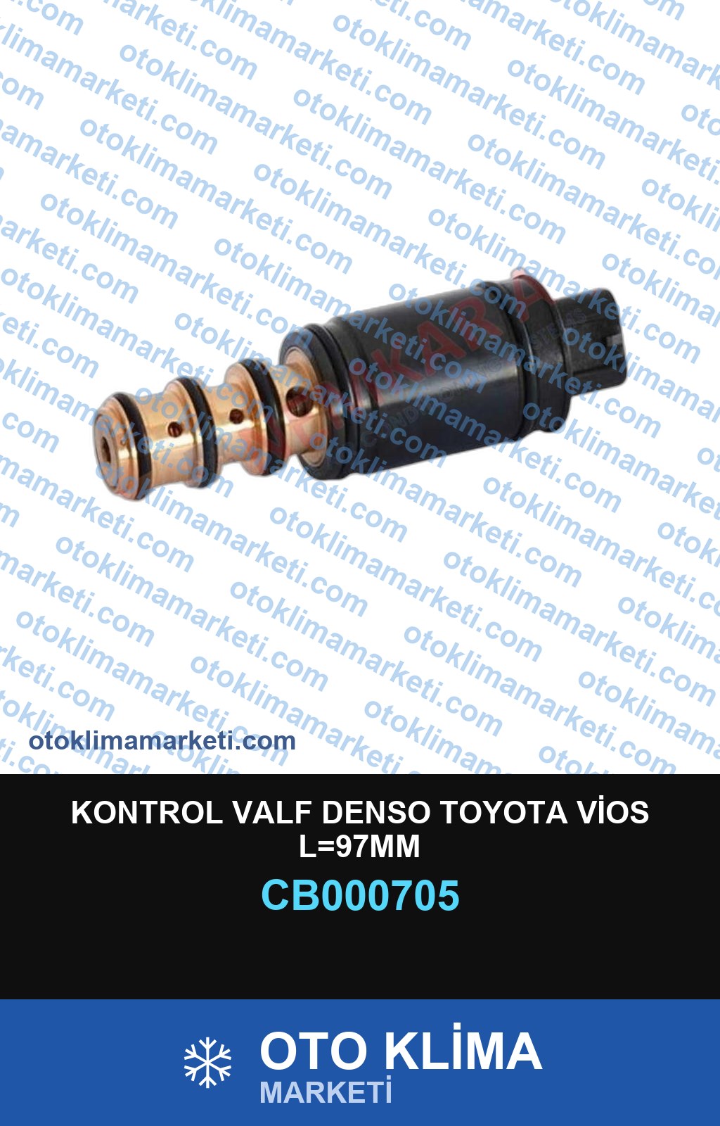 KONTROL VALF DENSO TOYOTA VİOS L=97MM