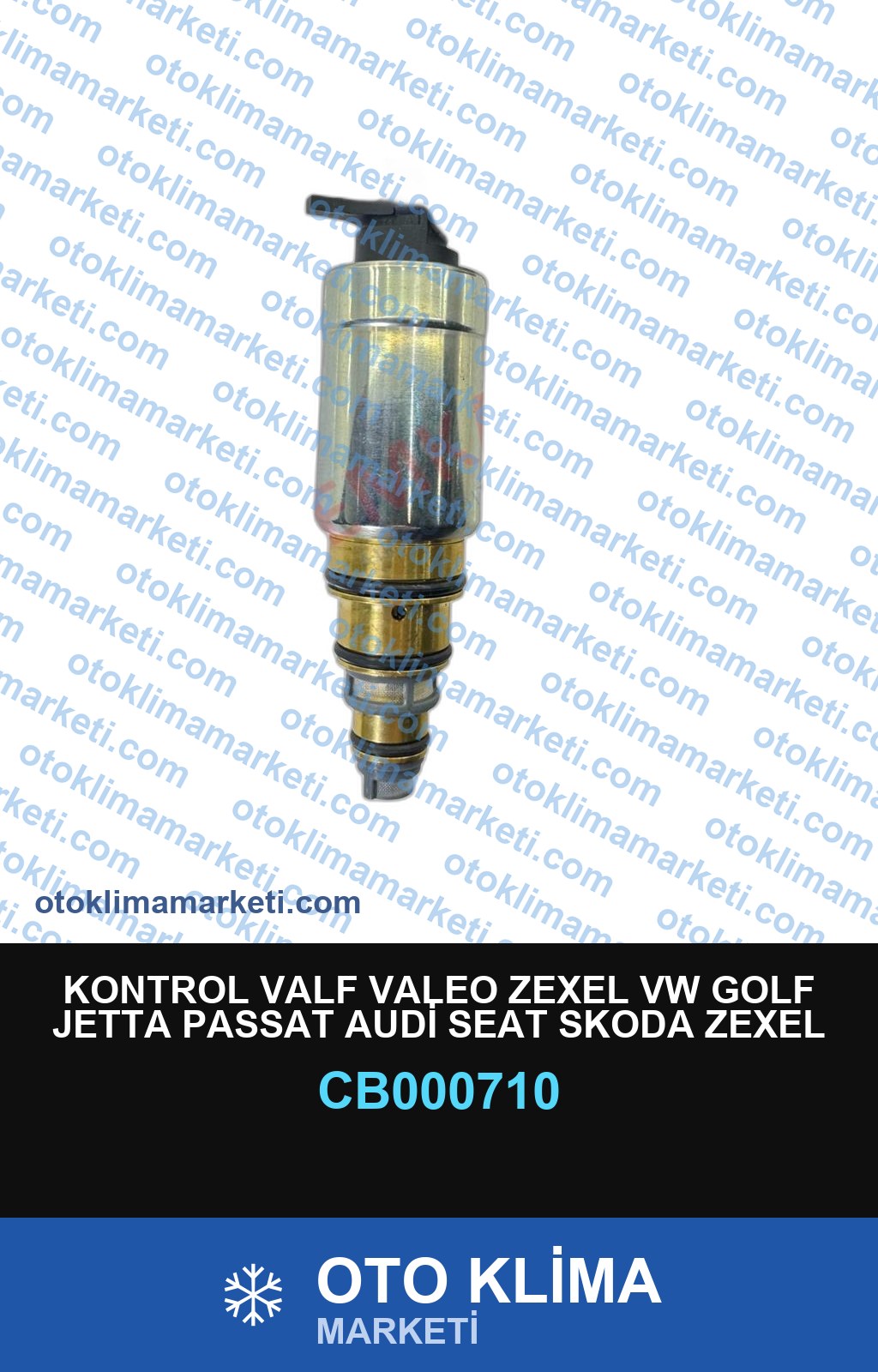 KONTROL VALF VALEO ZEXEL VW GOLF JETTA PASSAT AUDİ SEAT SKODA ZEXEL VALEO L=97MM