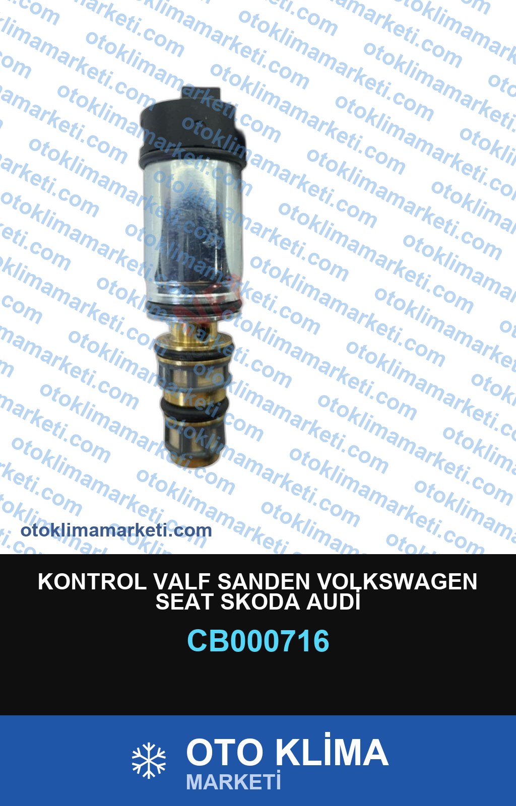 KONTROL VALF SANDEN VOLKSWAGEN SEAT SKODA AUDİ