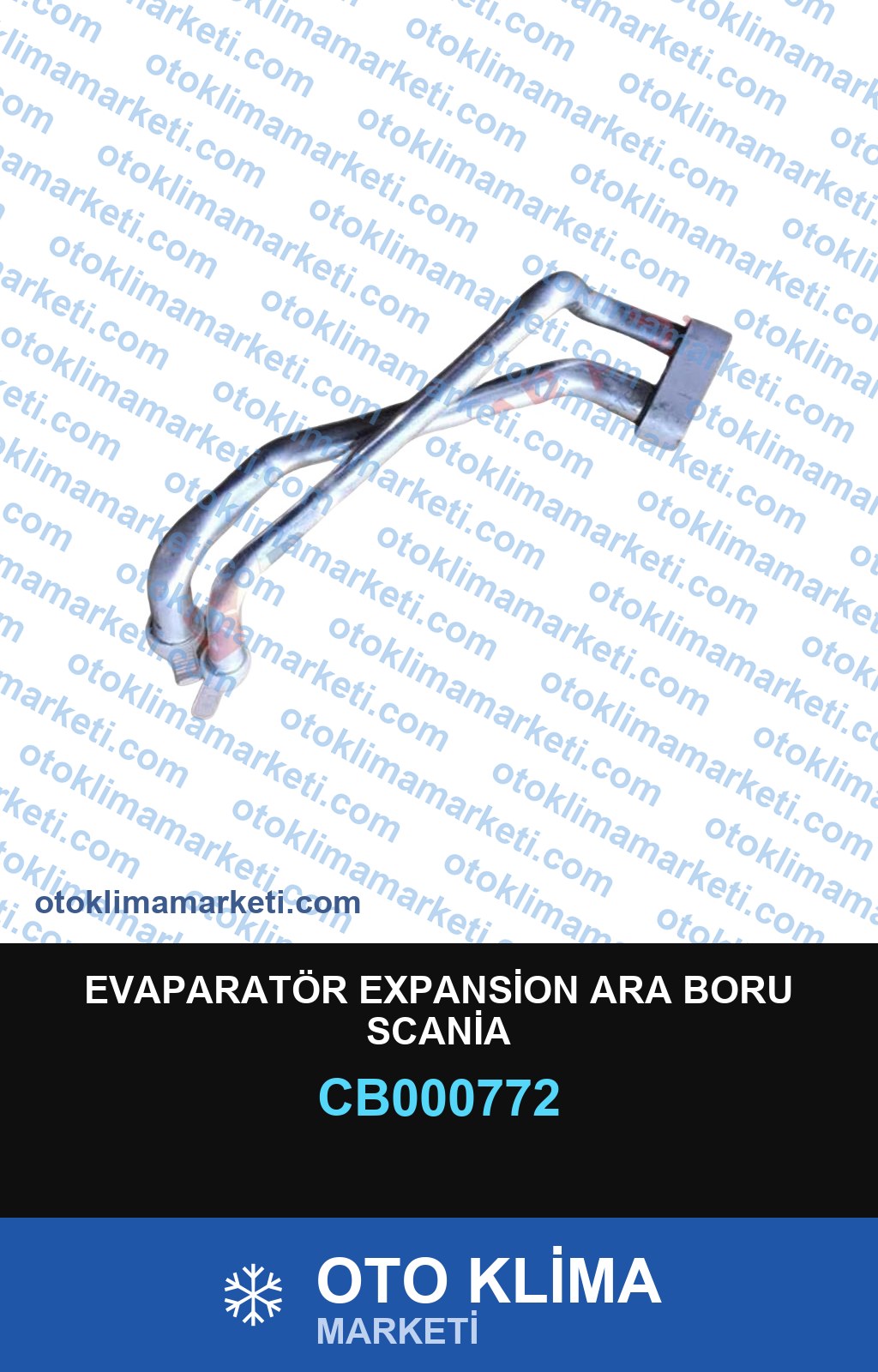 EVAPARATÖR EXPANSİON ARA BORU SCANİA