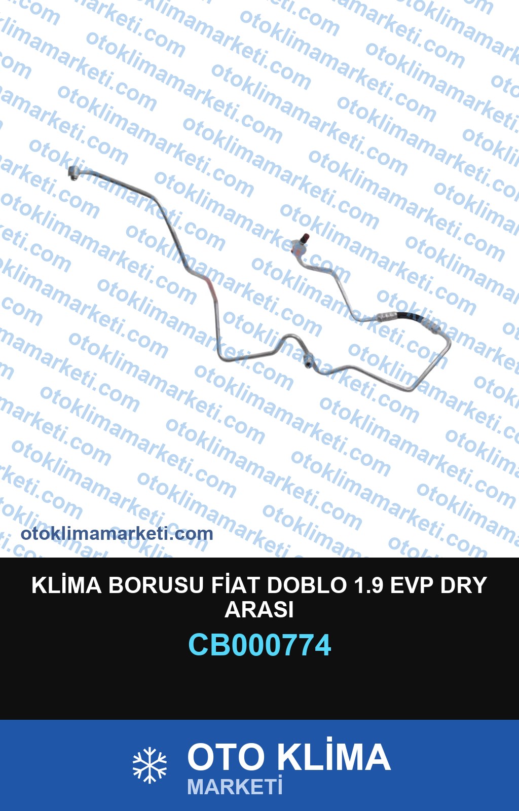 KLİMA BORUSU FİAT DOBLO 1.9 EVP DRY ARASI