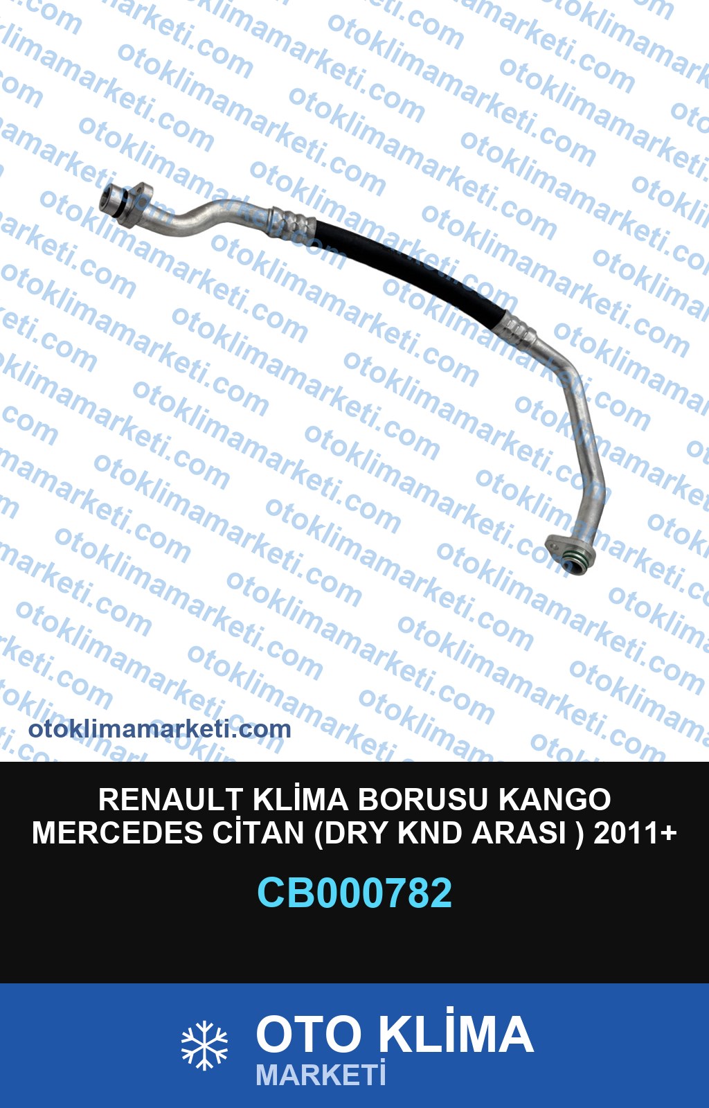 RENAULT KLİMA BORUSU KANGO MERCEDES CİTAN (DRY KND ARASI ) 2011+