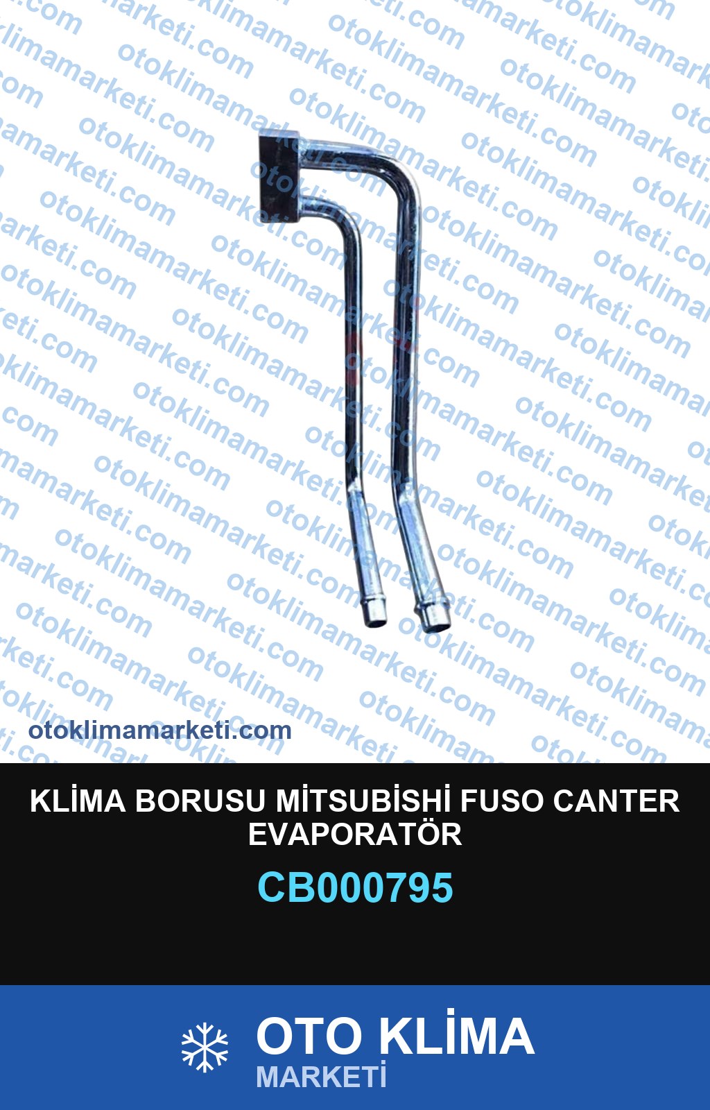 KLİMA BORUSU MİTSUBİSHİ FUSO CANTER EVAPORATÖR