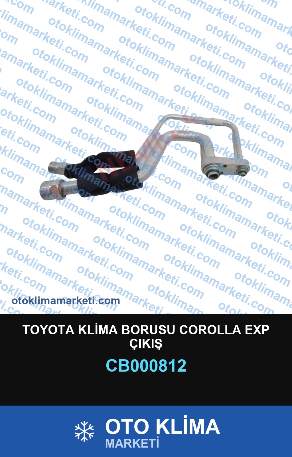 TOYOTA KLİMA BORUSU COROLLA EXP ÇIKIŞ